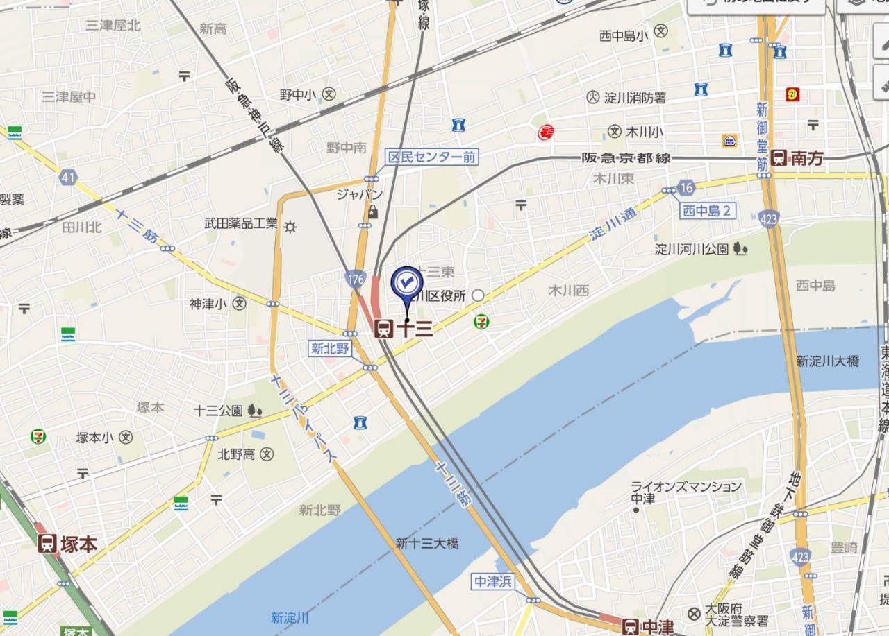 Appartement Juso Afp Ōsaka
